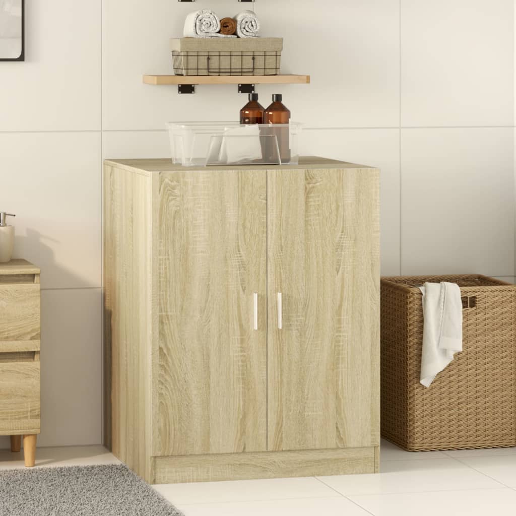 Meuble lave-linge chêne Sonoma 70,5x71,5x91,5 cm