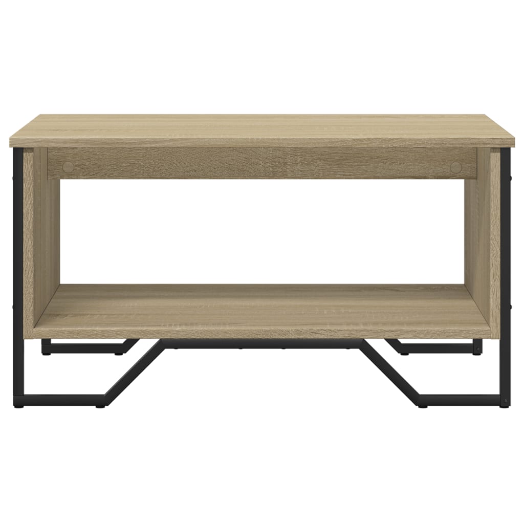 Coffee table Sonoma oak 75x51x40 cm wood material