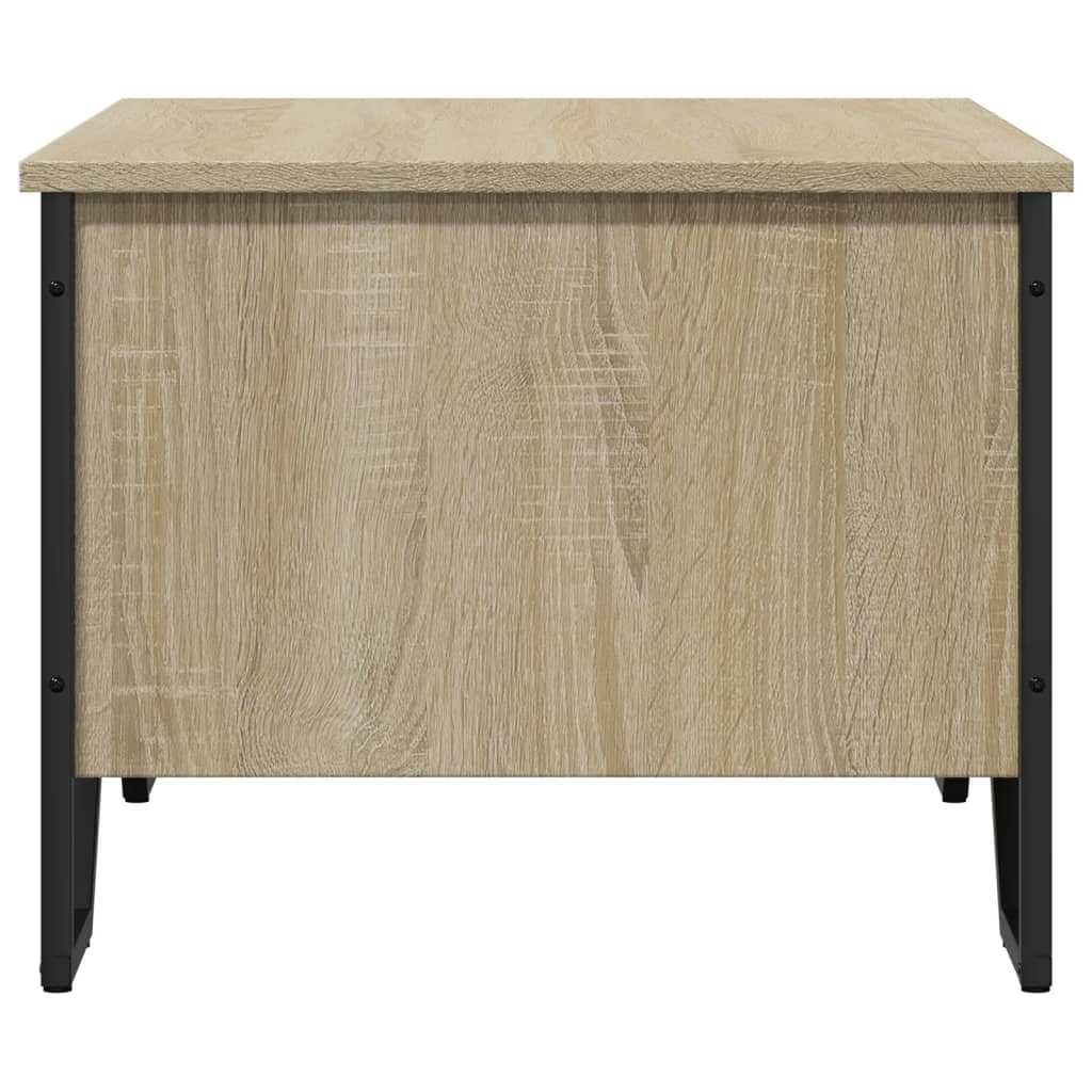 Coffee table Sonoma oak 75x51x40 cm wood material