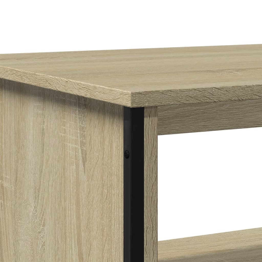 Coffee table Sonoma oak 75x51x40 cm wood material