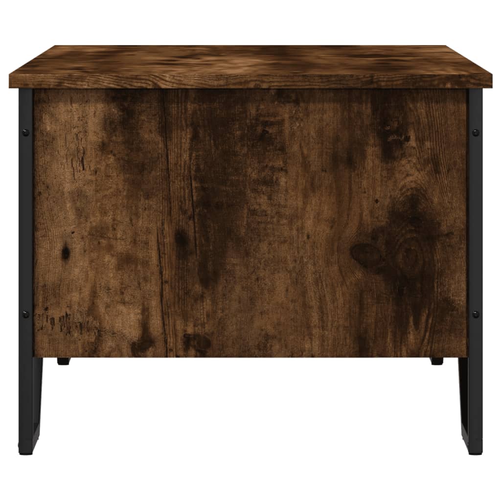 Coffee table smoked oak 100x51x40 cm wood material
