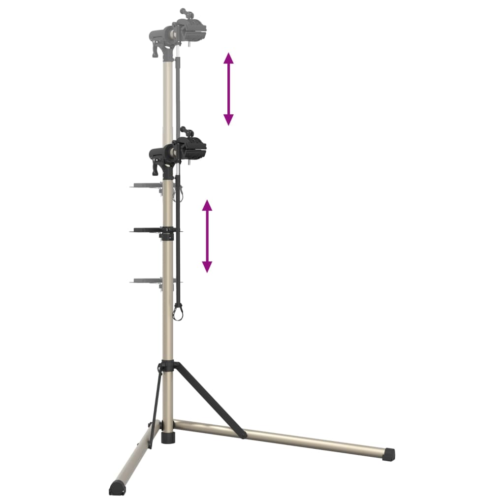 Bicycle Repair Stand Foldable Adjustable 102-160 cm Aluminum