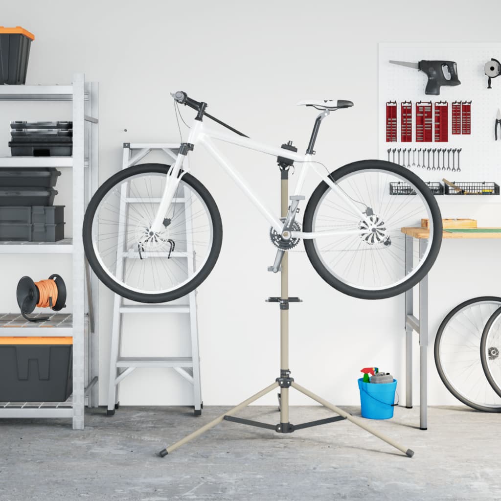 Bicycle Repair Stand Foldable Adjustable 120-165cm Aluminum