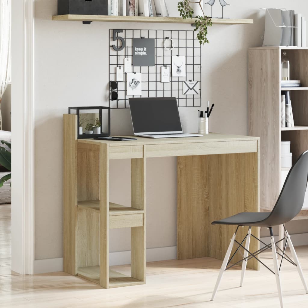 Desk Sonoma Oak 103.5x56.5x94 cm Wood Material