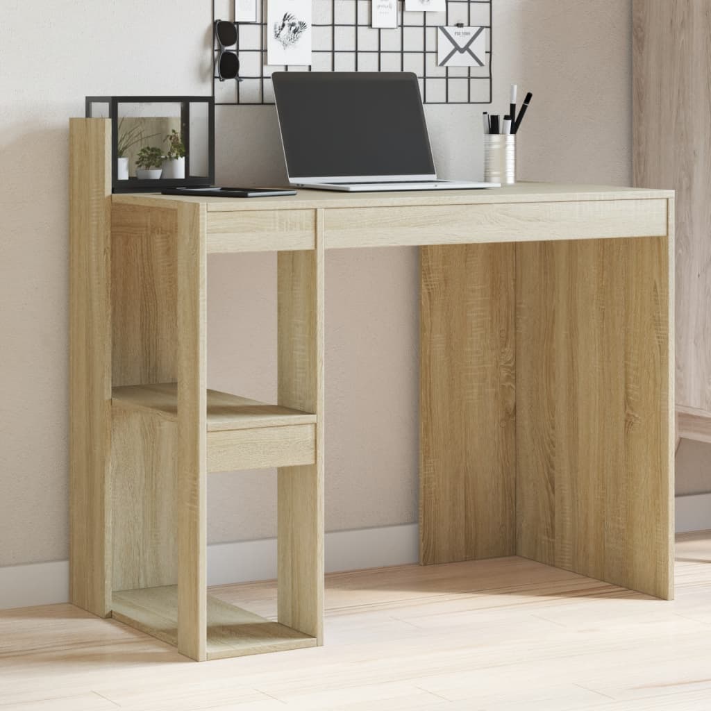 Desk Sonoma Oak 103.5x56.5x94 cm Wood Material