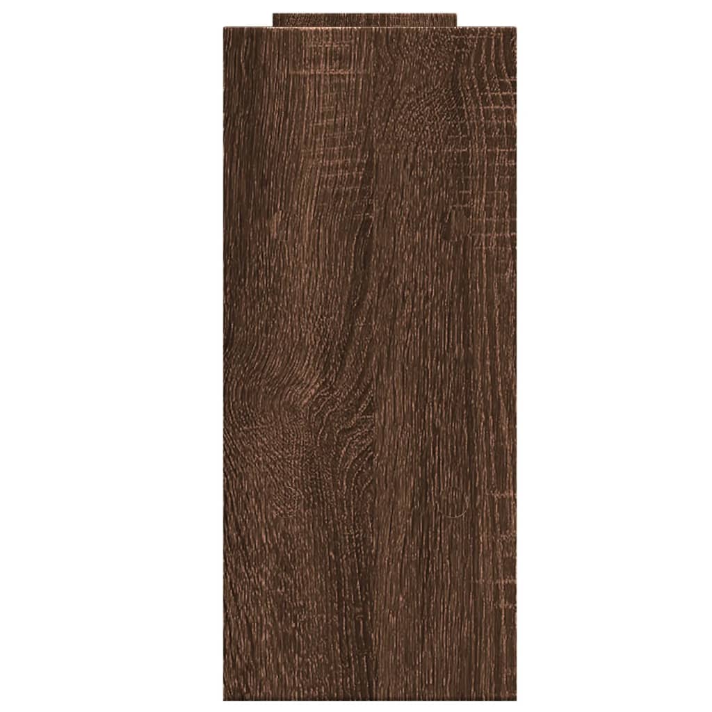 Organisateur de bureau aspect chêne 38,5x17x39 cm en bois