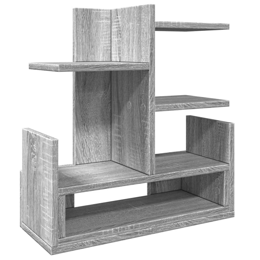 Organisateur de bureau gris Sonoma 49x20x52,5 cm en bois