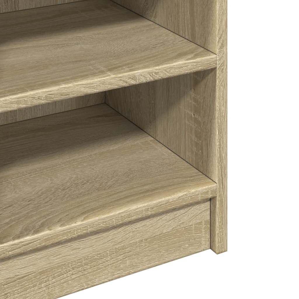 Meuble vasque chêne Sonoma 90x29x55 cm matériau bois