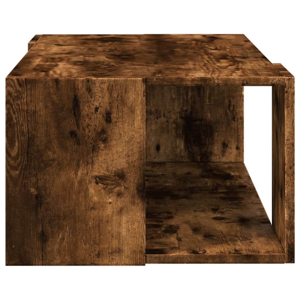 Coffee table smoked oak 89.5x48x30 cm wood material