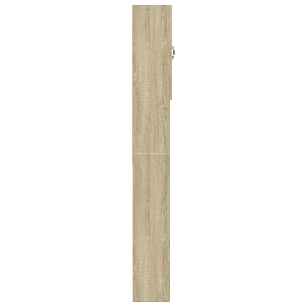 Meuble lave-linge chêne Sonoma 64x25,5x190 cm