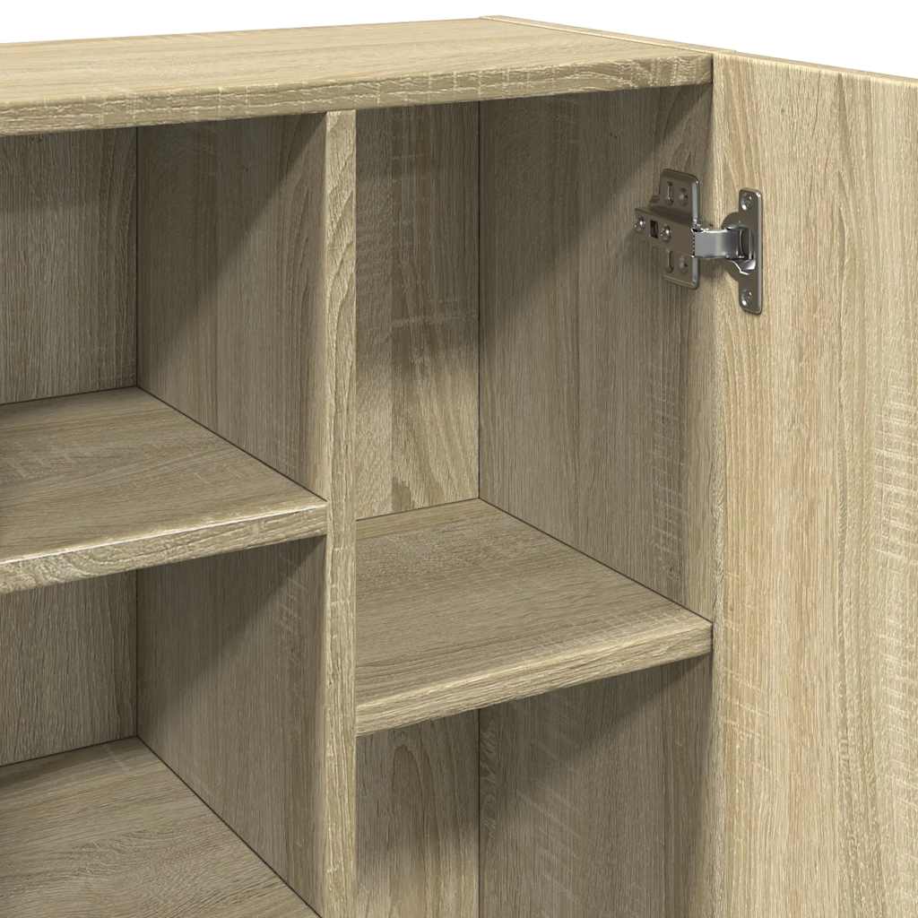 Meuble lave-linge chêne Sonoma 64x25,5x190 cm