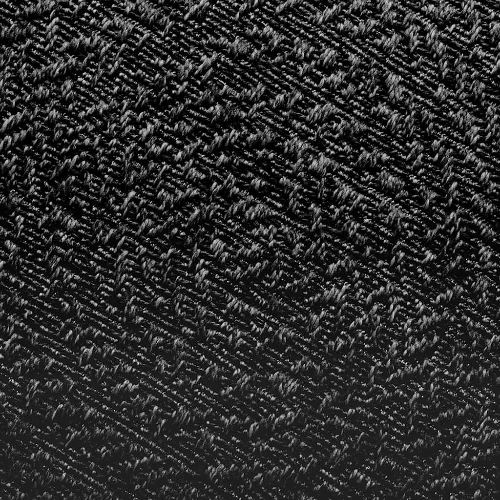 Tapis ZIZUR Anthracite 160x230cm Aspect Jute Intérieur et Extérieur