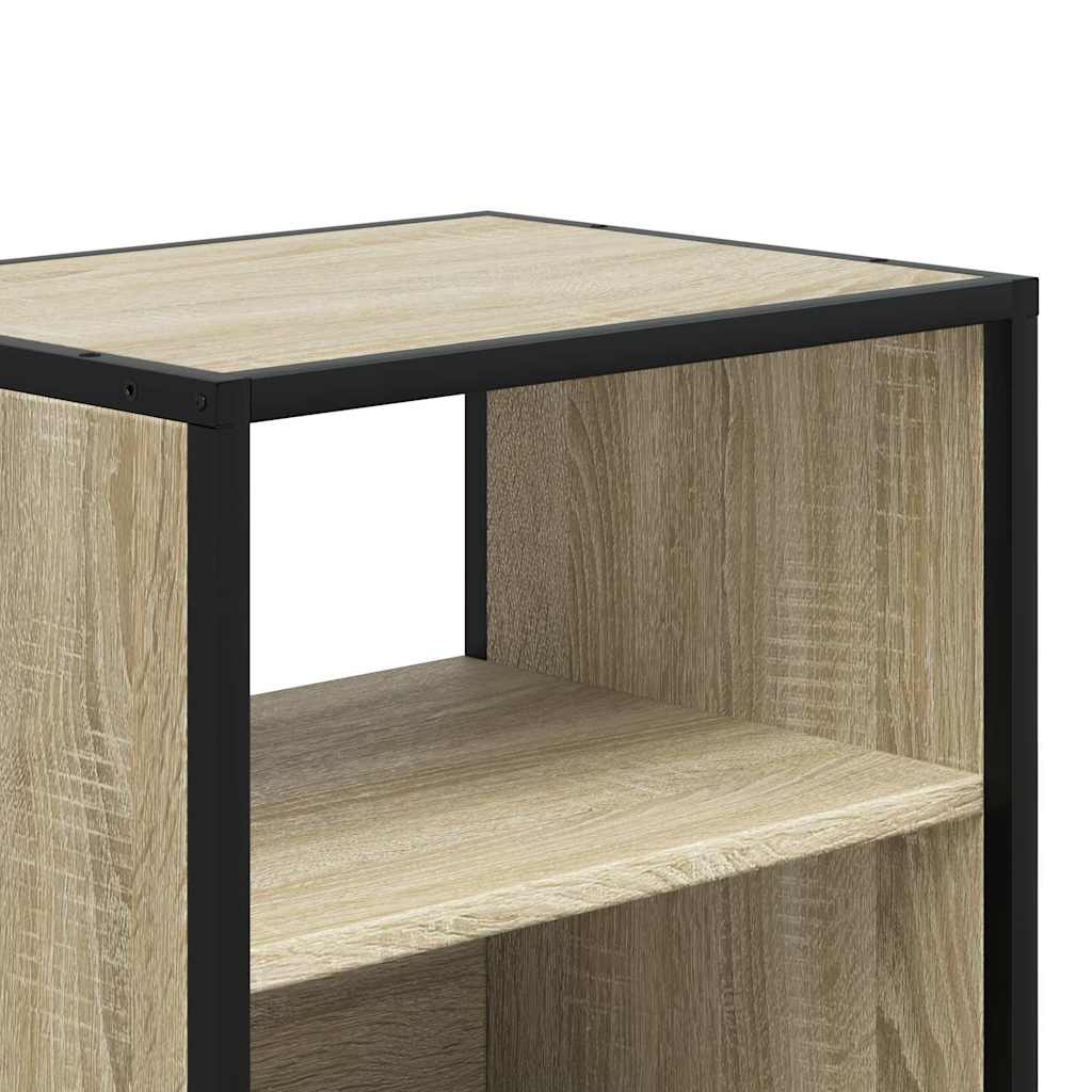 Wall-mounted bedside tables, 2 pieces, Sonoma oak, 40 x 31 x 39.5 cm