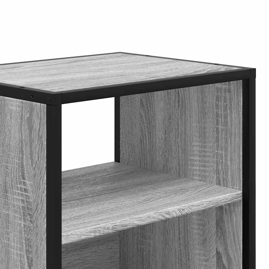 Wall-mounted bedside tables, 2 pieces, Sonoma gray, 40 x 31 x 39.5 cm