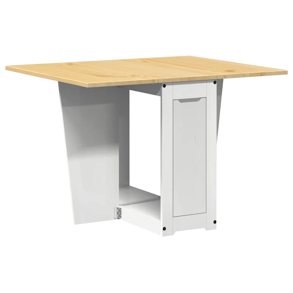 5-piece butterfly dining table set Corona White Pinewood