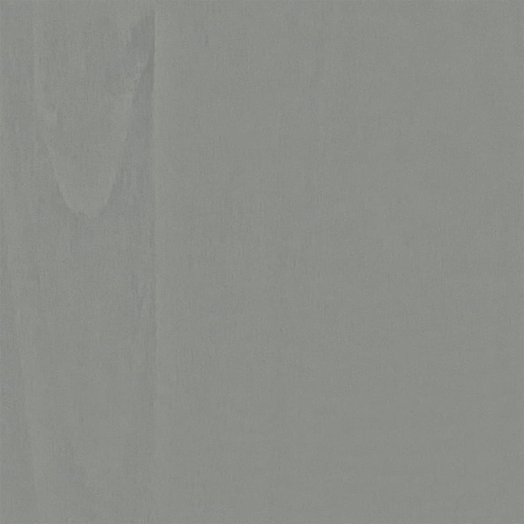 Butterfly-Esstisch Klappbar Corona Grau Massivholz Kiefer