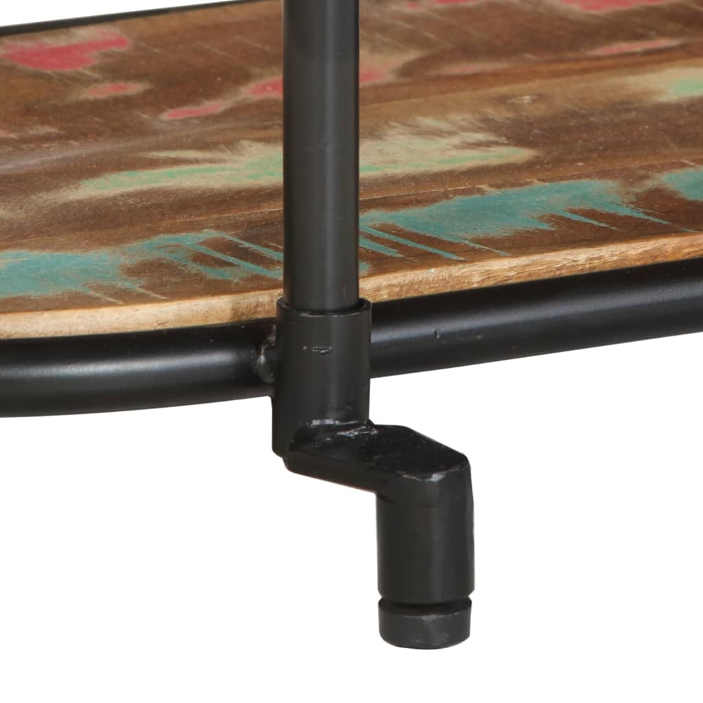 Etagère TV 100x42x40 cm bois massif de récupération