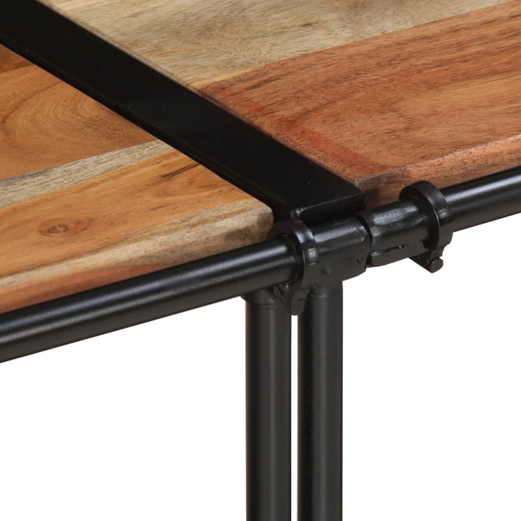 Etagère TV 160x42x40 cm bois d'acacia massif