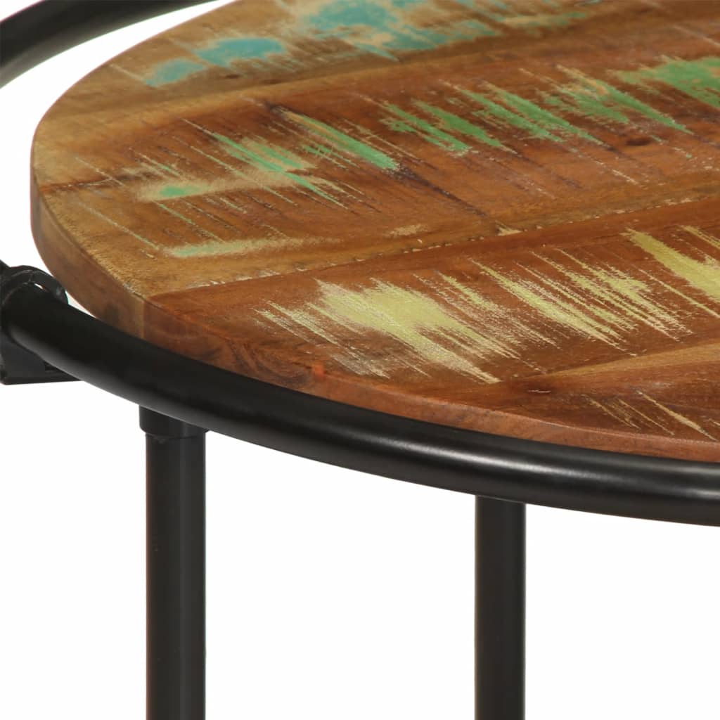 Coffee table 110x55x40 cm solid reclaimed wood