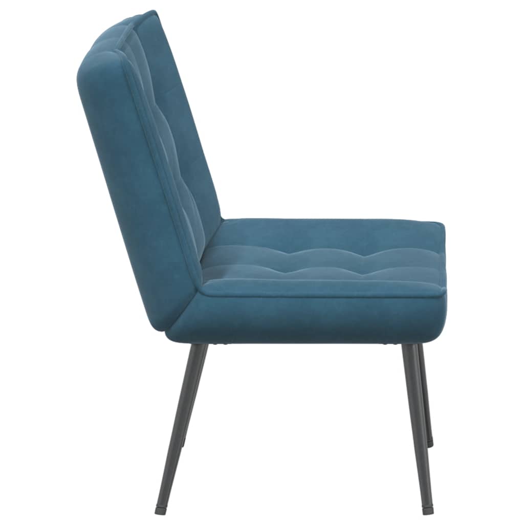 Relaxsessel Blau 64x74x84 cm Samt