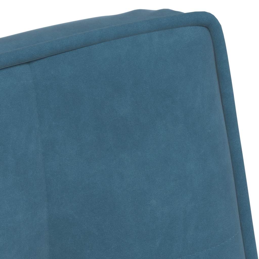 Relaxsessel Blau 64x74x84 cm Samt