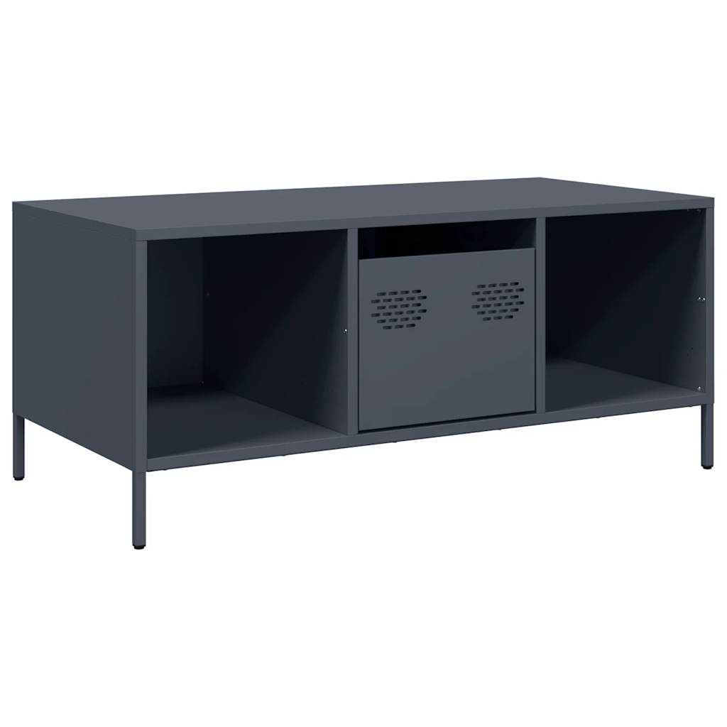 Coffee Table Anthracite 101.5x50x43.5 cm Cold-rolled steel