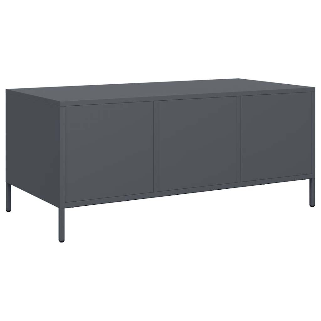 Coffee Table Anthracite 101.5x50x43.5 cm Cold-rolled steel