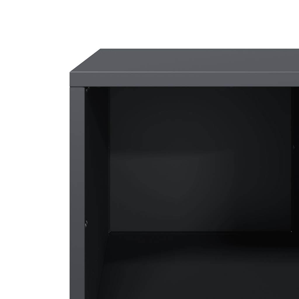 Coffee Table Anthracite 101.5x50x43.5 cm Cold-rolled steel