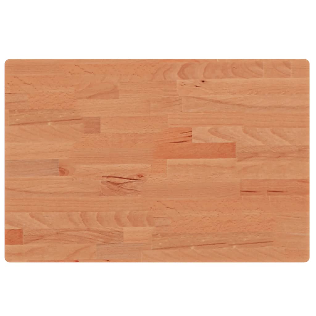 Waschbeckenregal Wandmontage Stahl und Massivholz Buche