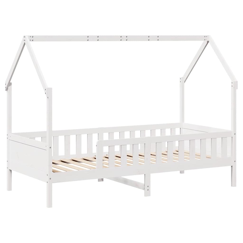 Children's bed with drawers 90x200 cm solid pine wood