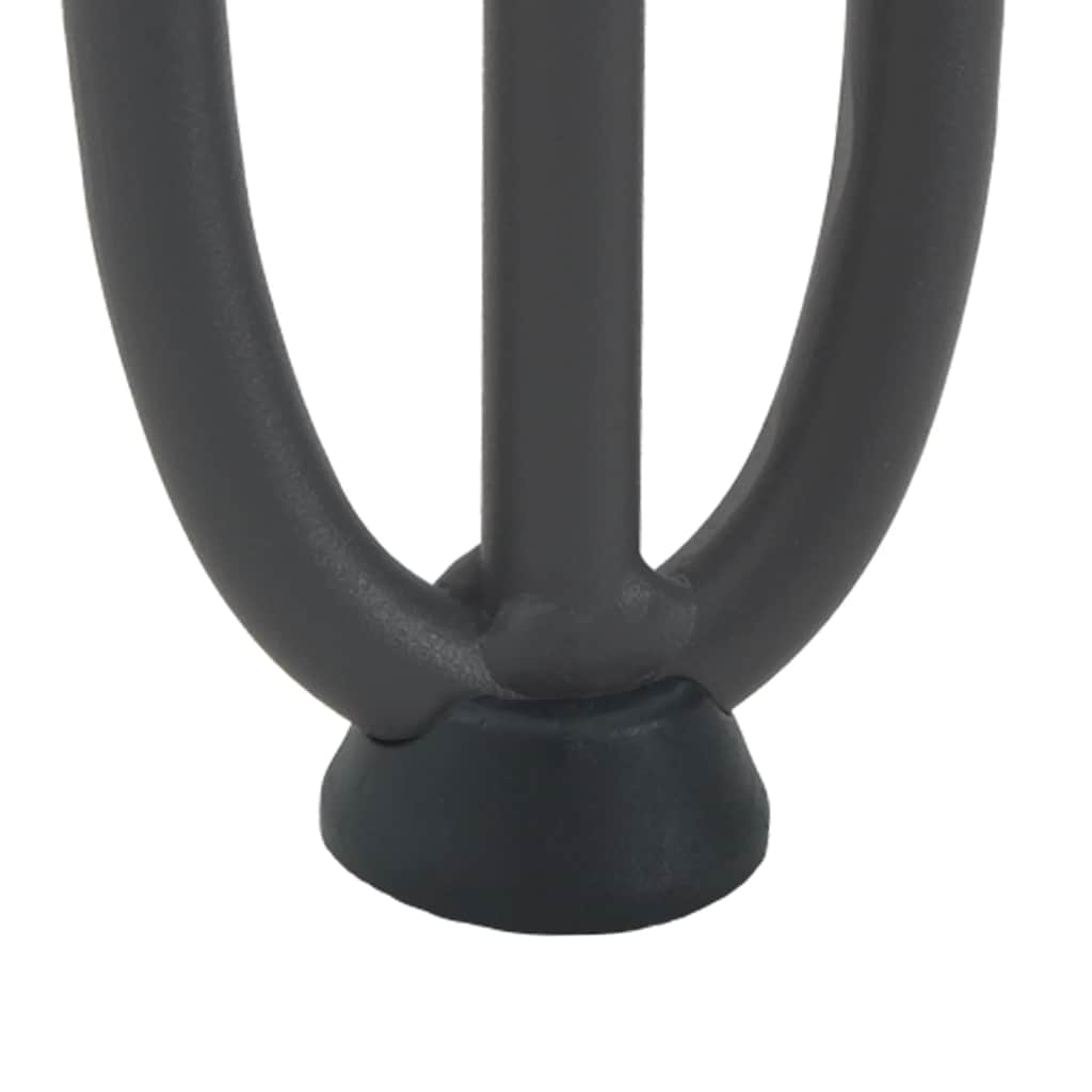 Hairpin legs 4 pcs. Anthracite 20 cm solid steel