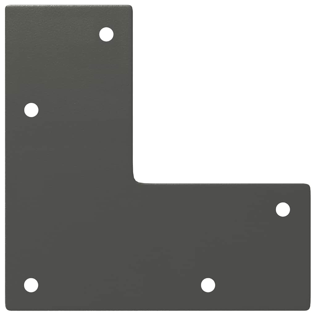 Hairpin legs 4 pcs. Anthracite 42 cm solid steel