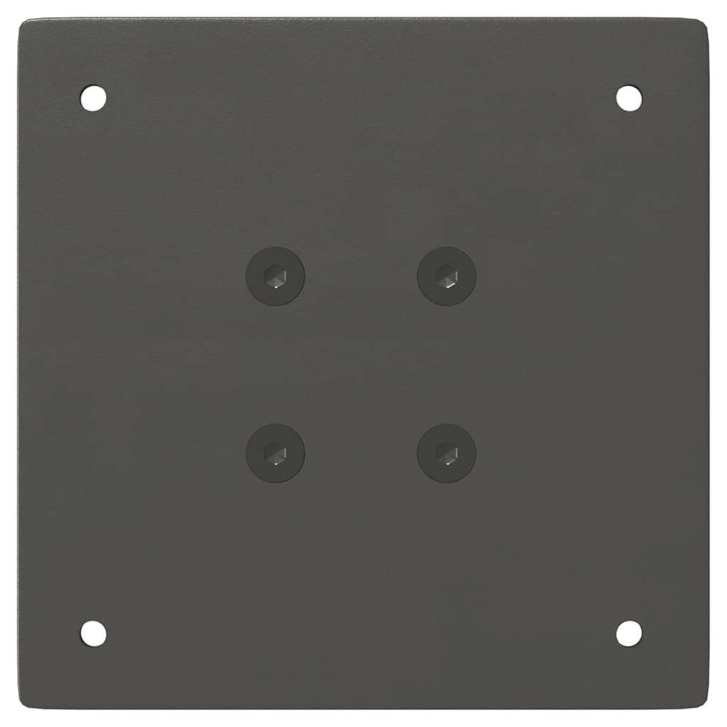 Coffee table legs 4 pcs. Anthracite 30-32 cm steel