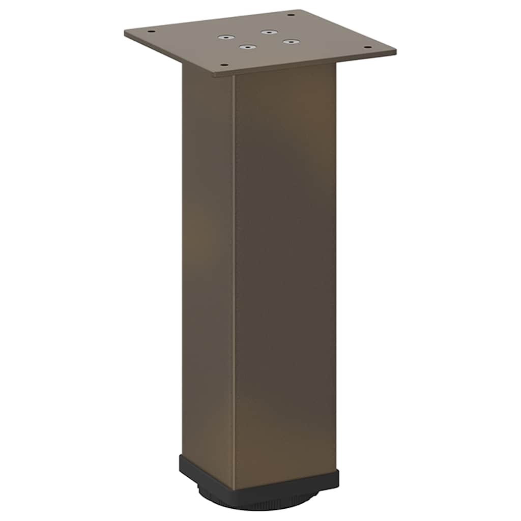 Coffee table legs 4 pcs. natural steel 42-44 cm steel
