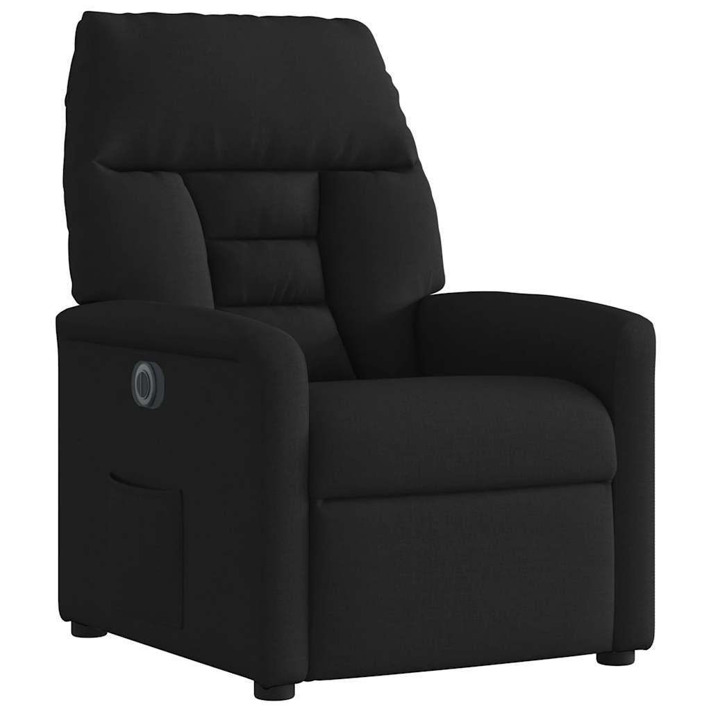 Relaxsessel Elektrisch Schwarz Stoff
