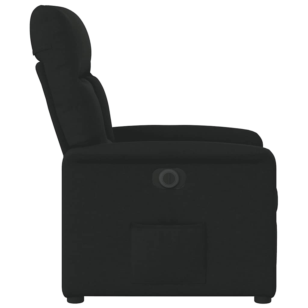 Relaxsessel Elektrisch Schwarz Stoff