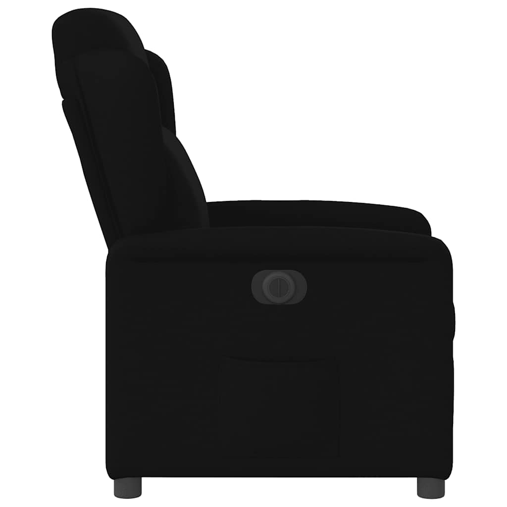 Relaxsessel Elektrisch Schwarz Stoff