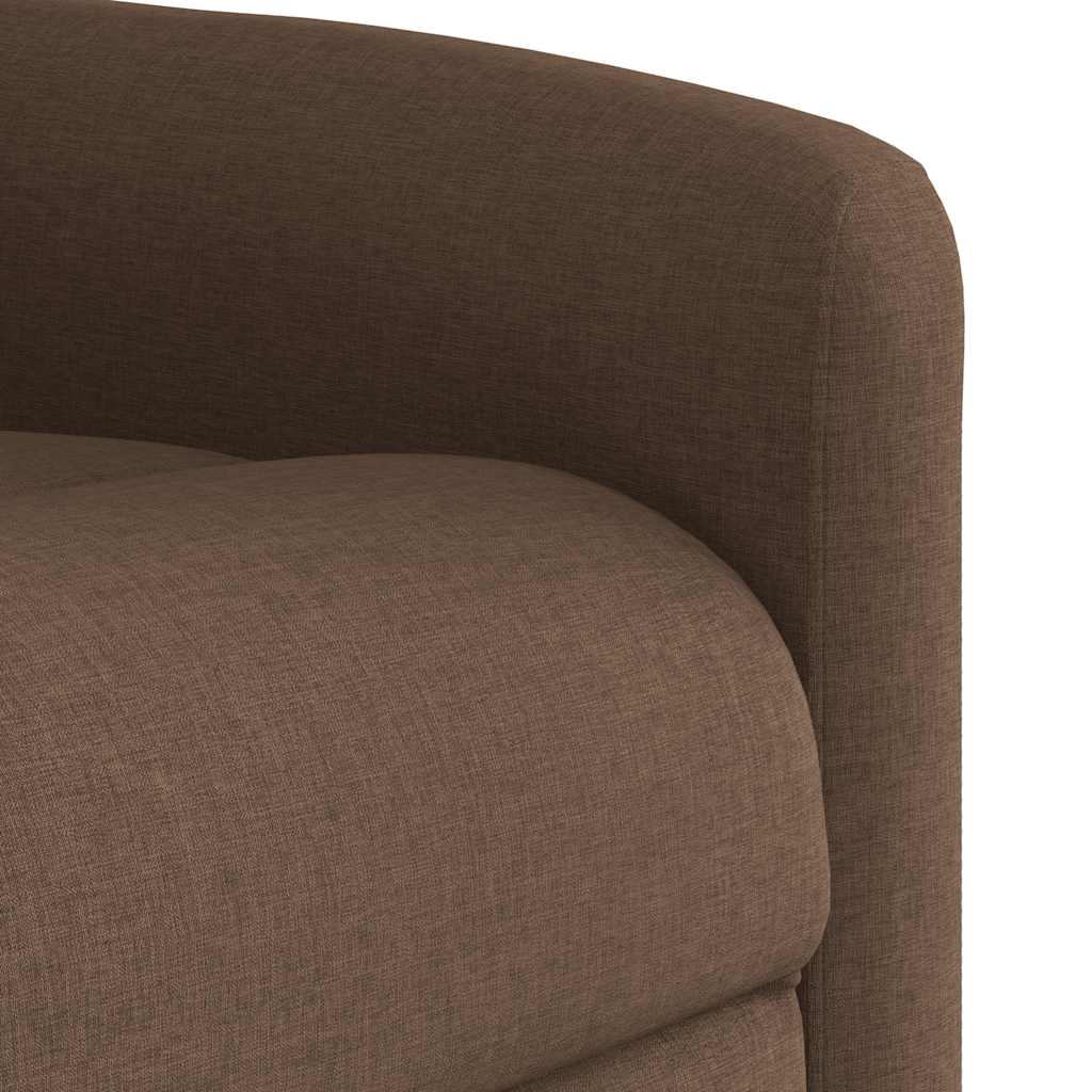 Relaxsessel Elektrisch Braun Stoff