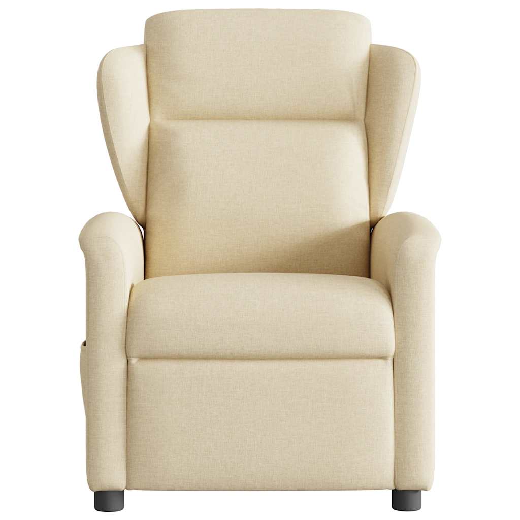 Relaxsessel Elektrisch Creme Stoff