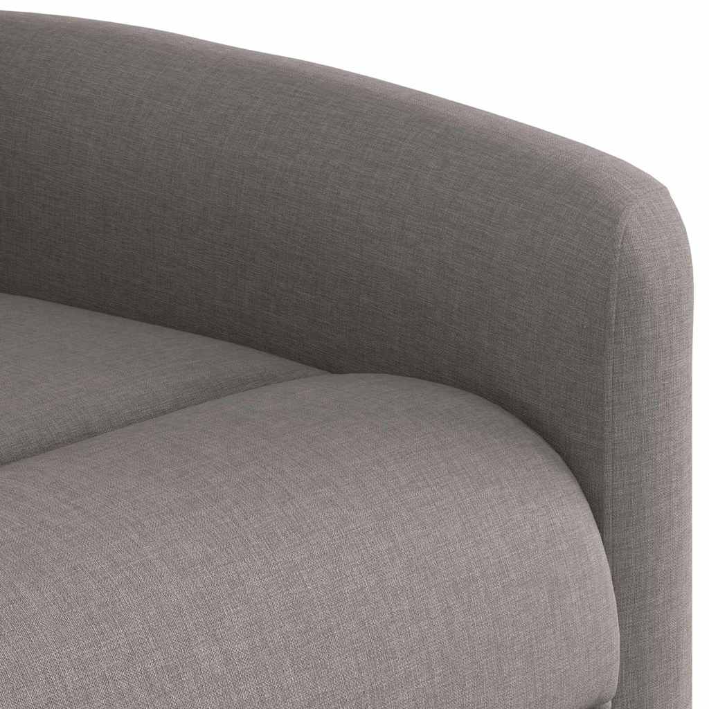 Relaxsessel Elektrisch Taupe Stoff