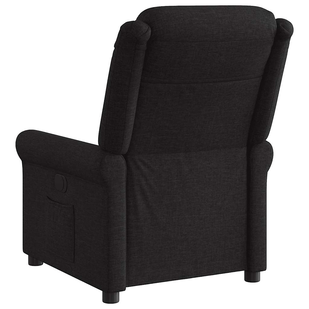Relaxsessel Elektrisch Schwarz Stoff