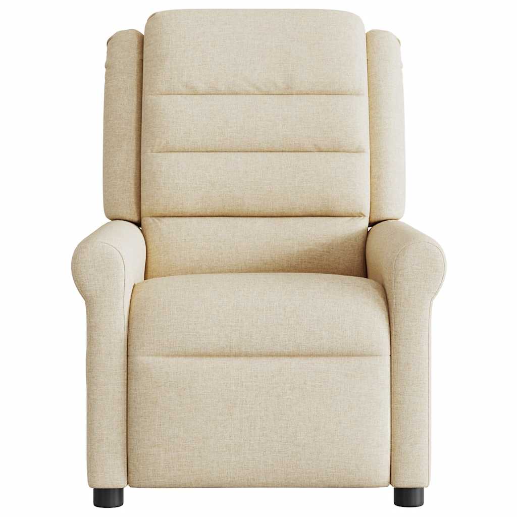 Relaxsessel Elektrisch Creme Stoff