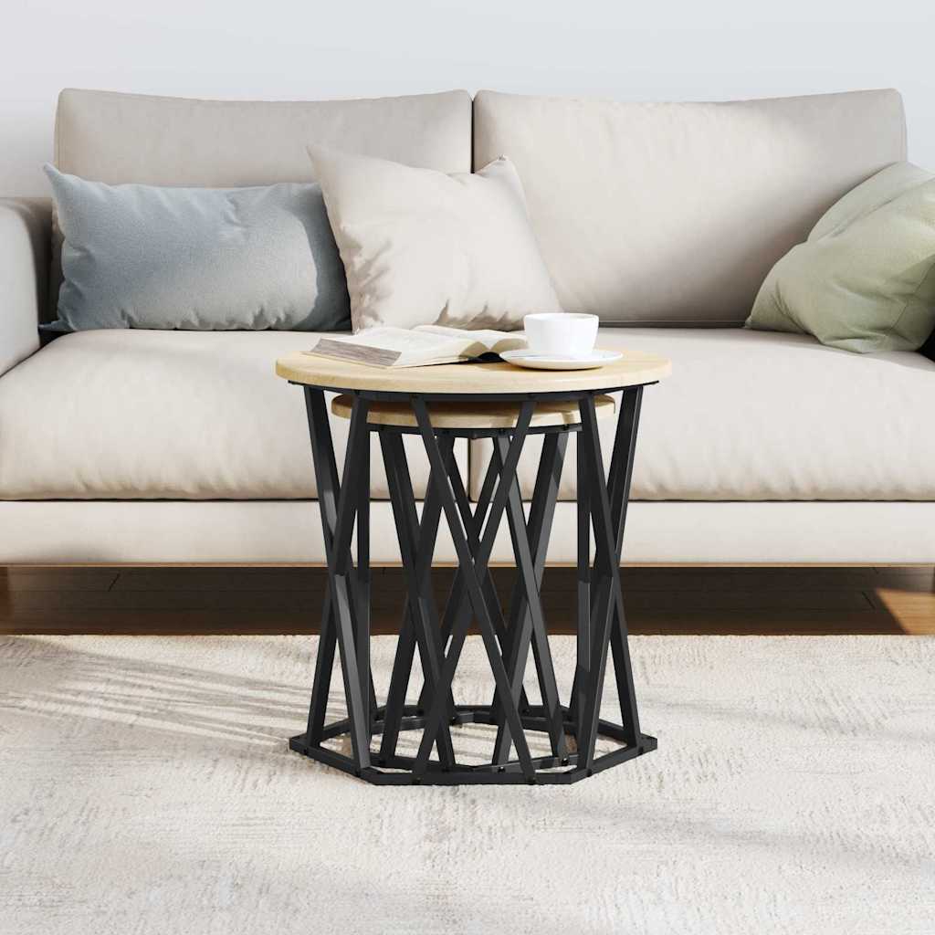 Couchtisch 2 pcs Sonoma Eiche 50 x 50 x 50 cm