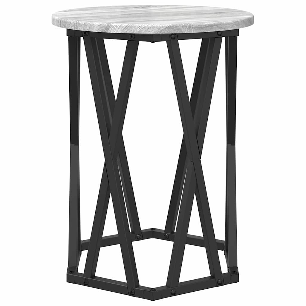 Couchtisch 2 pcs Grau Sonoma 50 x 50 x 50 cm