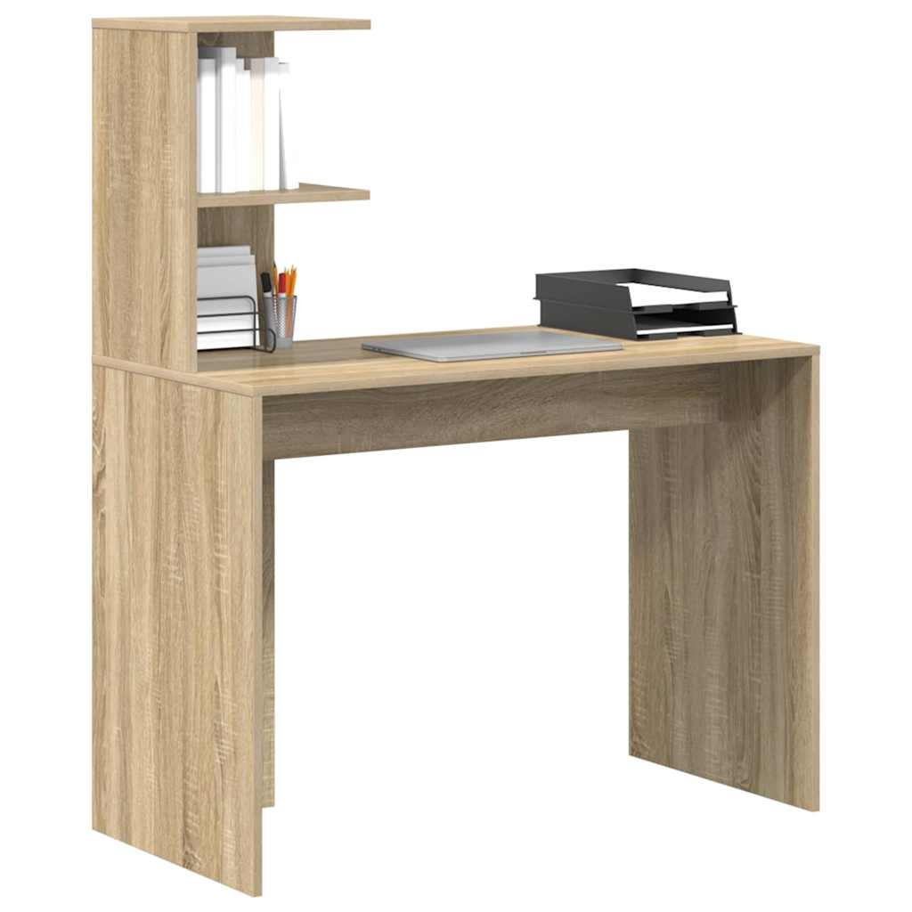 Schreibtisch Sonoma-Eiche 102 x 50 x 124 cm Holzwerkstoff