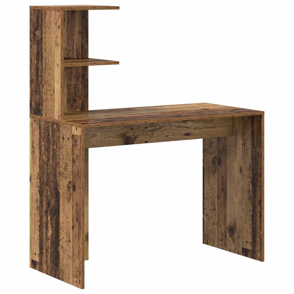 Bureau en vieux bois Bois ancien Bois Moyen Minimaliste