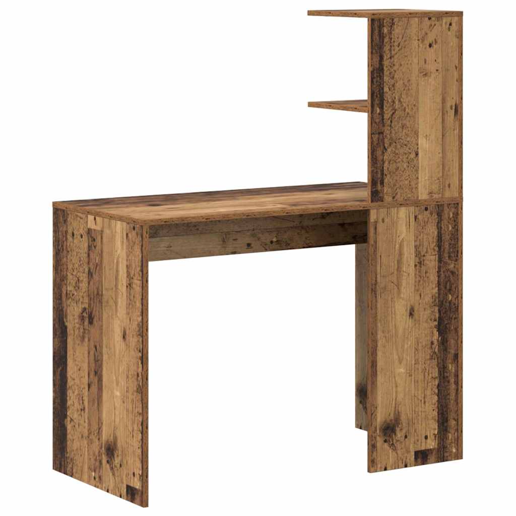 Bureau en vieux bois Bois ancien Bois Moyen Minimaliste