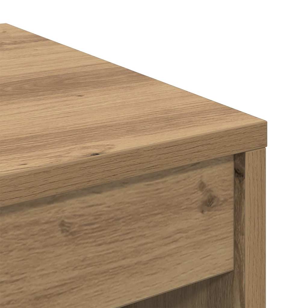 Schreibtisch Eiche handwerklich 60 x 40 x 76 cm Holzwerkstoff