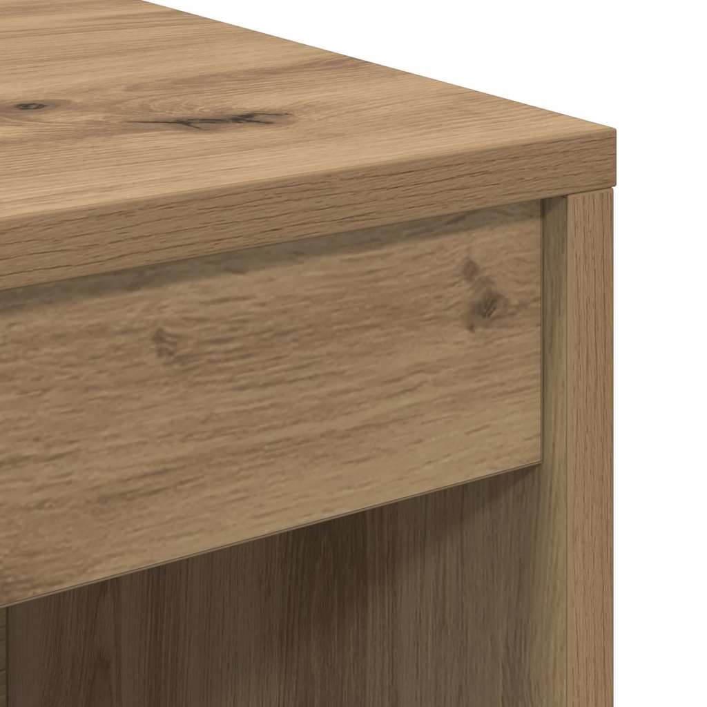 Schreibtisch Eiche handwerklich 100 x 40 x 76 cm Holzwerkstoff