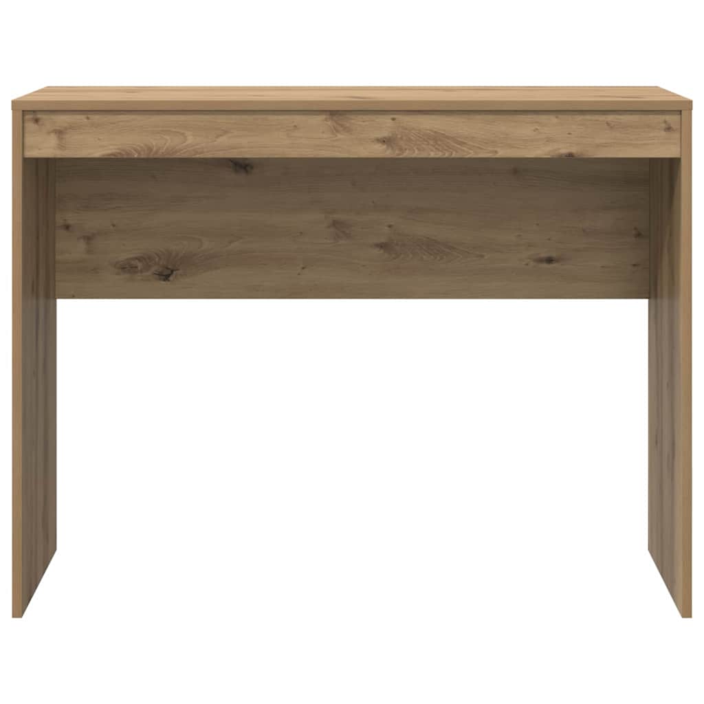 Schreibtisch Eiche handwerklich 100 x 40 x 76 cm Holzwerkstoff